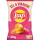 LAY Chips saveur Sel et Vinaigre 'S 130g