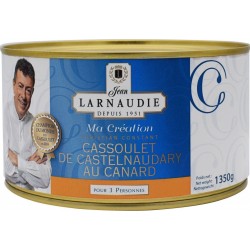 JEAN LARNAUDIE Cassoulet au canard 1,350Kg