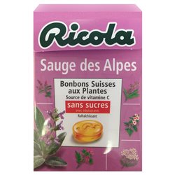 Ricola Sauge Des Alpes (lot de 10 x 6 boîtes)