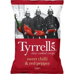 TYRRELL Chips de pomme de terre piment doux et paprika 'S 40g