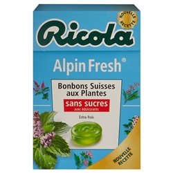 Ricola Alpin Fresh (lot de 10 x 6 boîtes)