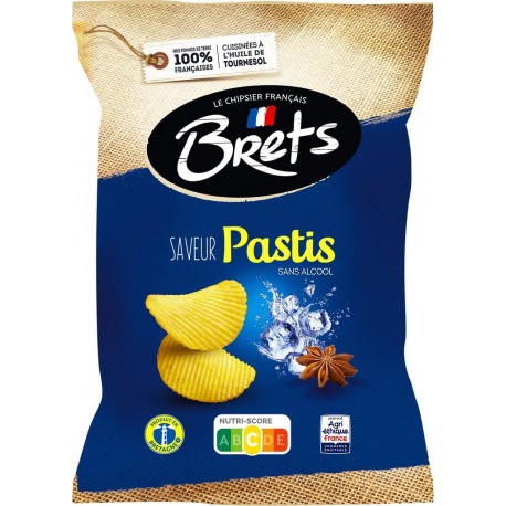 BRETS Chips saveur pastis 125g