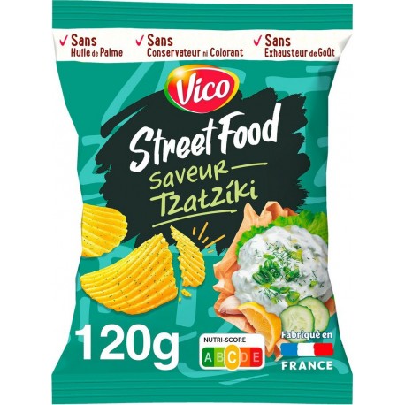 VICO Chips street food tzatziki 120g