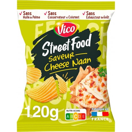 VICO Chips street food cheese naan 120g