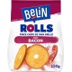 BELIN Biscuits apéritifs fines chips de pain grillé goût bacon Rolls 150g