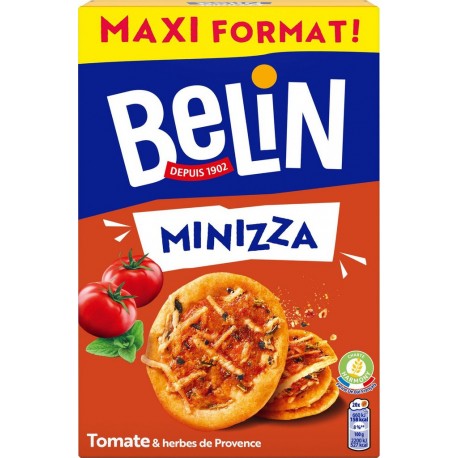 BELIN Crackers minizza tomate et herbes de provence 148g