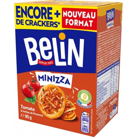 BELIN Crackers minizza tomate 95g