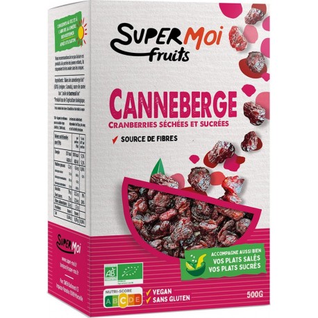 SUPERME Baie de canneberge séchées Bio 500g