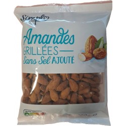 SIMPL Amandes décortiquées grillées sans sel 400g