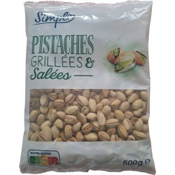 SIMPL Pistaches grillées salées 500g