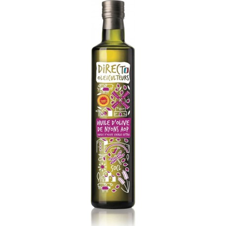 AOP Huile d'olive de Nyons DIRECT OLEICULTEURS 50cl