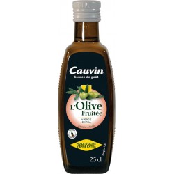 CAUVIN Huile d'olive vierge extra fruitée 25cl