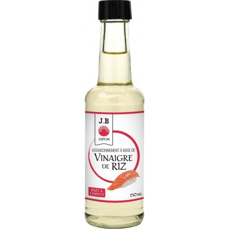 JB JAPON Assaisonnement à base de vinaigre de riz 150ml