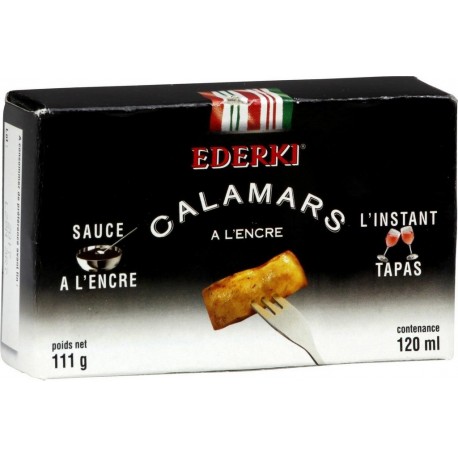 EDERKI Calamars à l'encre 111g