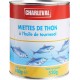 CHARLEVAL Miettes de thon huile de tournesol 520g net égoutté