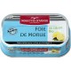 LES MOUETTES ARVOR Foie de morue naturel au citron Bio LES MOUETTES D'ARVOR 120g