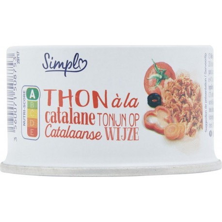 SIMPL Thon à la catalane 135g