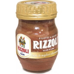 RIZZOLI Filet d'anchois àL 'huile d'olive 90g