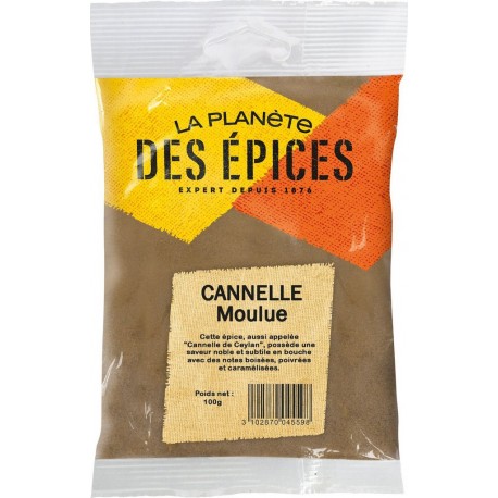 LA PLANETE DES EPICES Cannelle moulue 100g