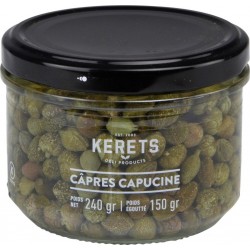 KERETS Câpres capucine 150g net égoutté