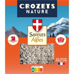 SAVEURS DES ALPES Pâtes crozets nature 400g