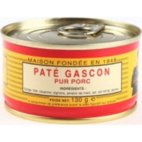 LOU GASCOUN Pâté Gascon pur porc 130g