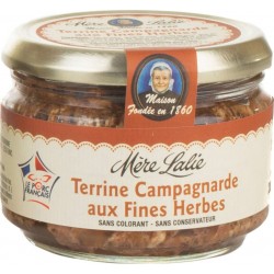 MERE LALIE Terrine campagnarde aux fines herbes 200g