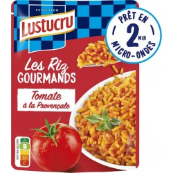 LUSTUCRU Riz Micro-Ondes Express À La Tomate 220g