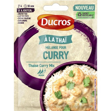 DUCROS Epices à la thaï mélange pour curry 18g