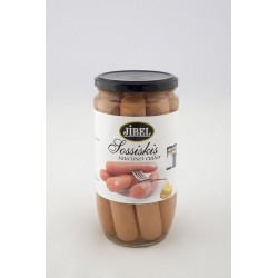 JIBEL Saucisses cuites 815g