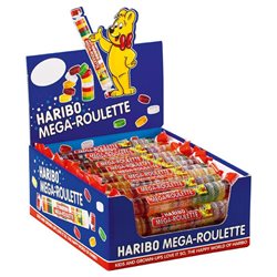 Haribo Méga-Roulette Fruits (lot de 6)