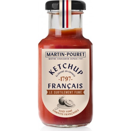 MARTIN POURET Ketchup Français le Subtilement Fumé 280g