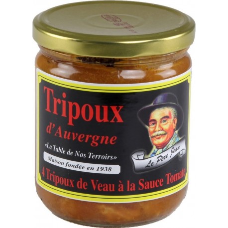 LE PERE JEAN Tripoux sauce tomate 400g