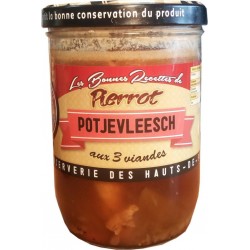 LES BONNES RECETTES DE PIERROT Potjevleesch aux 3 viandes 750g