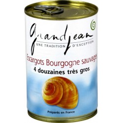 GRANDJEAN Escargots Bourgogne très gros 250g net égoutté