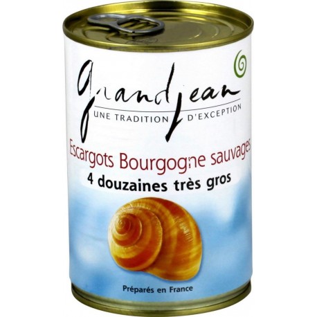 GRANDJEAN Escargots Bourgogne très gros 250g net égoutté