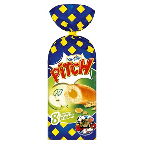 Pitch Brioches à la Pomme 310g (lot de 10 x 3 sachets)