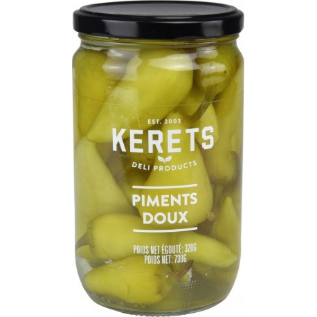 KERETS Piments doux 320g net égoutté