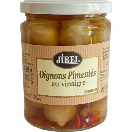 JIBEL Oignon piquant au vinaigre 260g