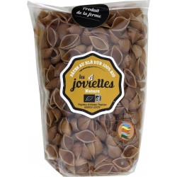 Pâtes bio conchiglie nature Les Joviettes 300g