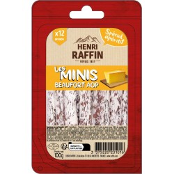 HENRI RAFFIN Mini saucisson au Beaufort 100g