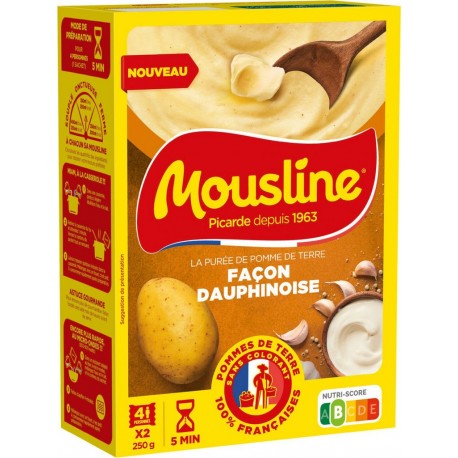 MOUSLINE Purée Dauphinoise 250g