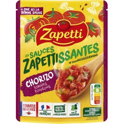 ZAPETTI Sauce tomate chorizo 220g