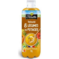 FLORETTE Soupe Velouté 8 Légumes du Potager 1L