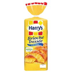 Harrys Brioche Tressée à La Main 515g (lot de 10 x 3 paquets)