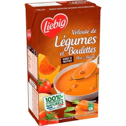 LIEBIG Velouté De Légumes Et Boulettes De Porc Et Bœuf 1L