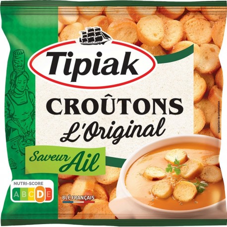 TIPIAK Croûtons Ail 150g