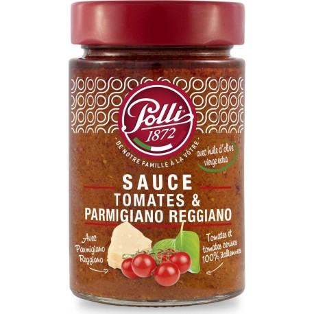 POLLI Sauce tomate et parmigiano reggiano 190g