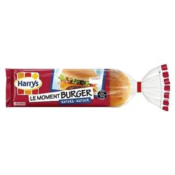 Harrys Le Moment Burger Nature 300g (lot de 10 x 3 paquets)