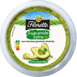 FLORETTE Guacamole Aux morceaux fondants d'avocats 175g